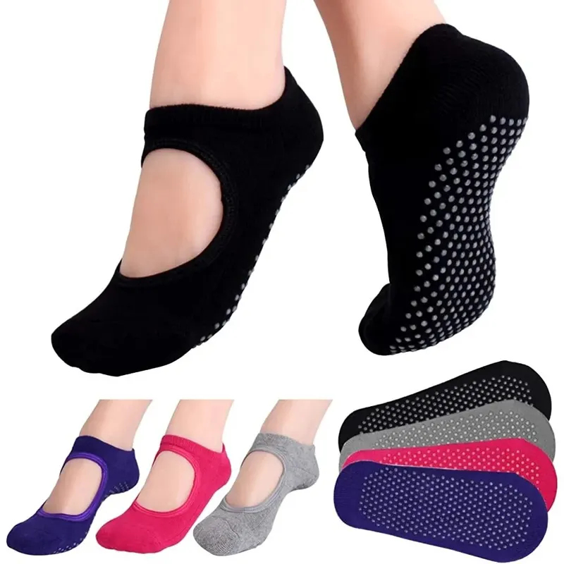 1-3pairs Backless Non-slip Fit - огляд і ціна Pilate Yoga Workout
