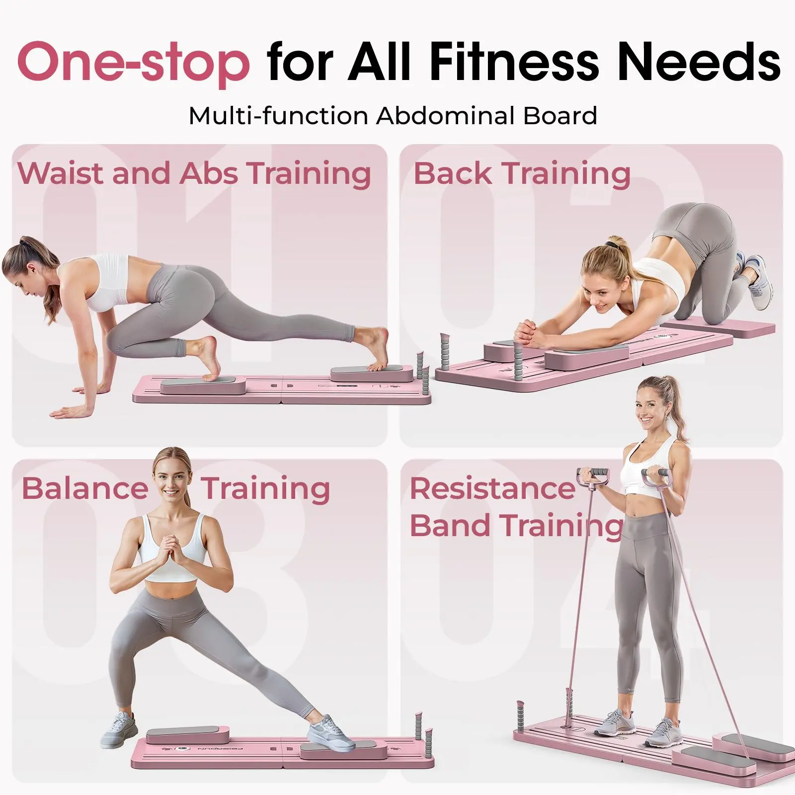 Foldable Pilates Board Multifu - огляд і ціна Pilate Yoga Workout