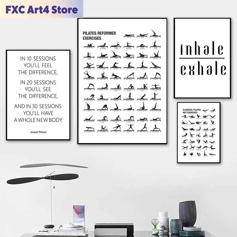 Frameless Pilates Workout Char - огляд і ціна Pilate Yoga Workout