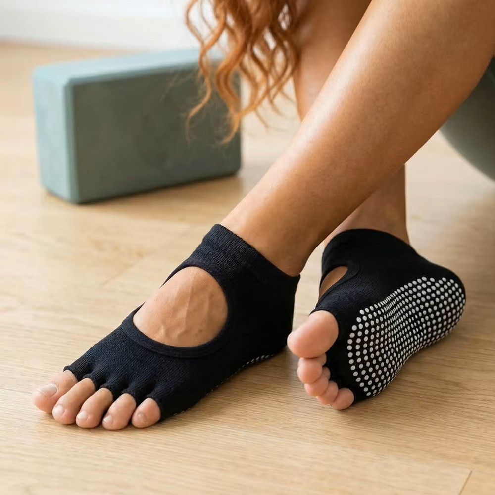 Backless Five Toe Yoga Socks O - огляд і ціна Medias Para Pilates Y Yoga
